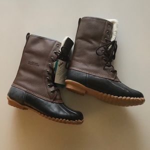 Totes Brown Winter Boots